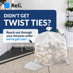 Reli. 50 Gallon Trash Bags Heavy Duty | Made in USA
