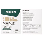 NITEEN 789 Count Pimple Patches, 8 Sizes Hydrocolloid Patch Variety Pack