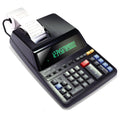 Sharp 12-Digit Two-Color Print Calculator, Black (EL2196BL)