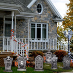 17Inch Halloween Yard Signs Tombstones Decorations Outdoor Graveyard
