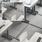 Buy now D-Line 6ft Floor Cord Cover, Cable Channel, Protect Cords, Prevent Trips - 0.63" W x 0.31" H - Gray at indiglob india