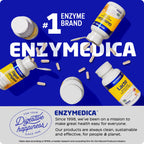 Enzymedica GlutenEase, Helps Gas & Bloating - 60 Capsules | Digestive Enzyme Supplement for Women & Men, Gluten & Casein Sensitivity Support, Enzymes for Digestion & Gut Health