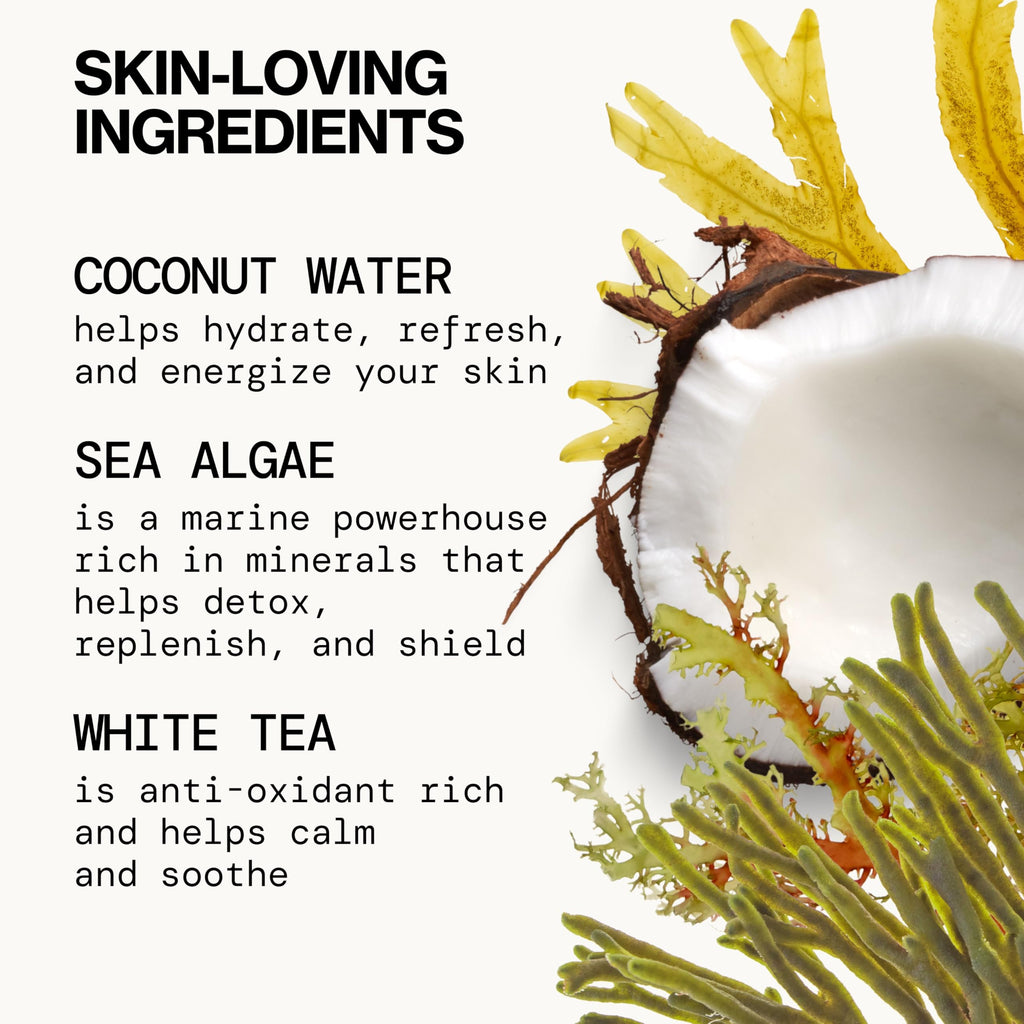 Buy now Pacifica Beauty Sea Foam Face Wash, Daily Gentle Foaming Cleanser, With Coconut Water + Sea Algae, Removes Makeup, For Combination and Oily Skin, Vegan & Cruelty Free at indiglob india