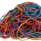 Rubber Bands Assorted Sizes Large 0.5lb Size117A #117B, 8in, 4-4/5" x 1/8"