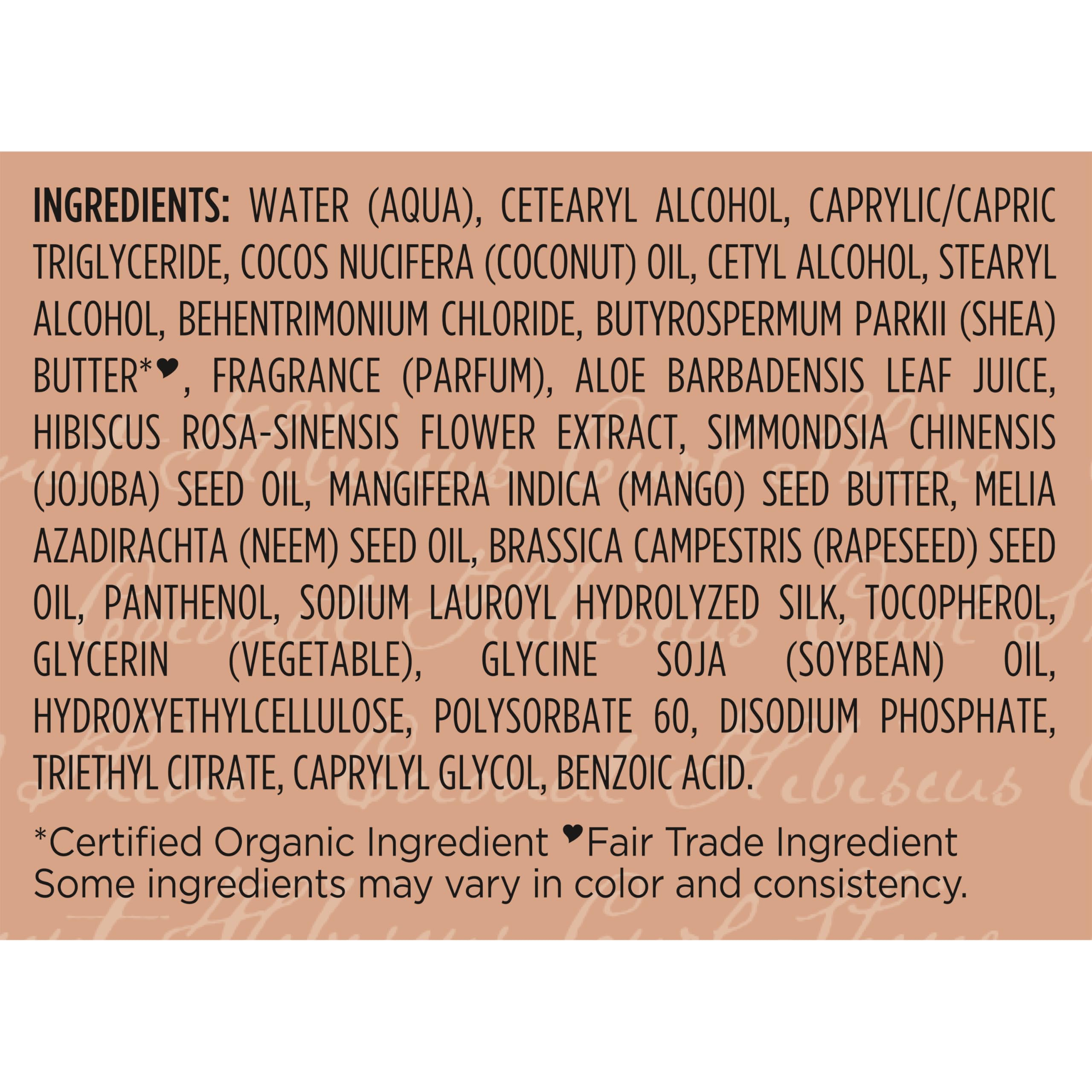 Shea Moisture Curl & Shine Conditioner Coconut & Hibiscus, for Thick, Curly Hair to Moisturize & Soften, 13 oz | Moisturizing conditioner with Coconut Oil, Neem Oil & Silk Protein to quickly detangle, reduce frizz, and hydrate curls.