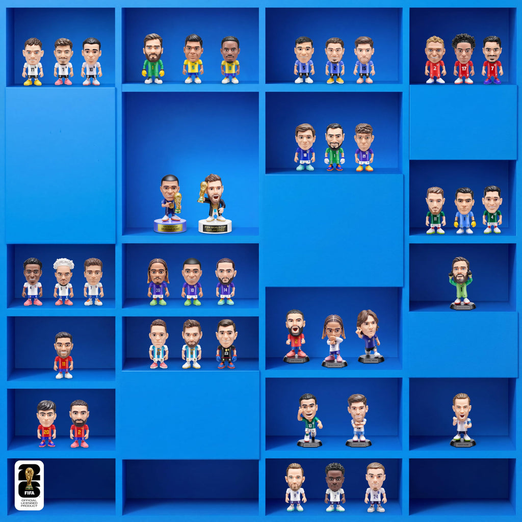 FIFA World Cup 2026™ Ballers Series 1 2 Pack by ZURU – Official Licensed Product Surprise Unboxing Soccer Collectible Sports Toy for Boys, Ages 3+