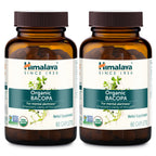 Himalaya USDA Organic Bacopa Monnieri Supplement,750 mg,60 Caplets | For Mental Alertness, Supports Calm, Memory & Cognition, Nootropic Herbal Supplement, Bacopa Extract Brahmi - Non-GMO, Vegan