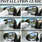 Buy now LivTee Blind Spot Mirror, Rectangular Shaped HD Glass Frameless Convex Rear View Mirror with wide angle Adjustable Stick for Cars SUV and Trucks, Pack of 2 at indiglob india