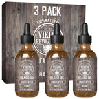 Buy now Viking Revolution Beard Oil with Clary Sage for Men - Natural Blend with Argan and Jojoba Oils for Softening, Strengthening, and Moisturizing at indiglob india