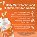 21st Century One Daily Women's Multivitamin Tablets, 100 Count | Complete Daily Multivitamin & Multimineral, Compare VS. One A Day® Women's, Women with 16 Essential Nutrients for Energy