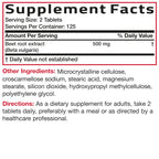 Bronson Beet Root Extra Strength, Non-GMO, 250 Vegetarian Tablets | Gluten-Free, Soy-Free, GMO-Free, Easy To Swallow