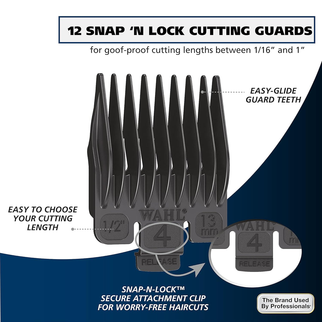 Buy now Wahl Lithium Ion Pro Rechargeable Cordless Hair Clippers for Men, Woman, & Children with Smart Charge Technology for Convenient at Home Haircutting - Model 79470 at indiglob india