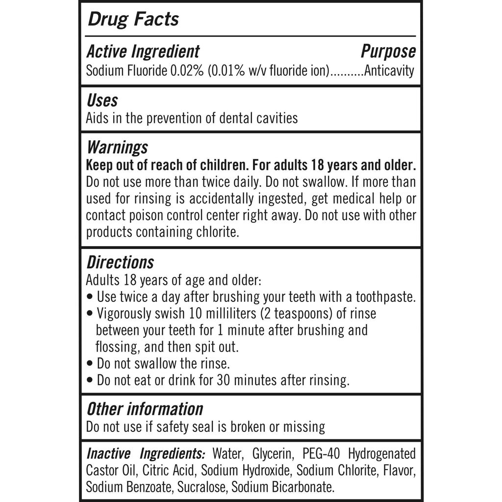TheraBreath Complete Mouthwash, Revitalizing Mint, 16 fl oz, 2-Pack