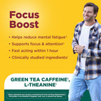 Nature Made Focus Boost Capsules, Fast Acting Focus Supplement, 30 Capsules