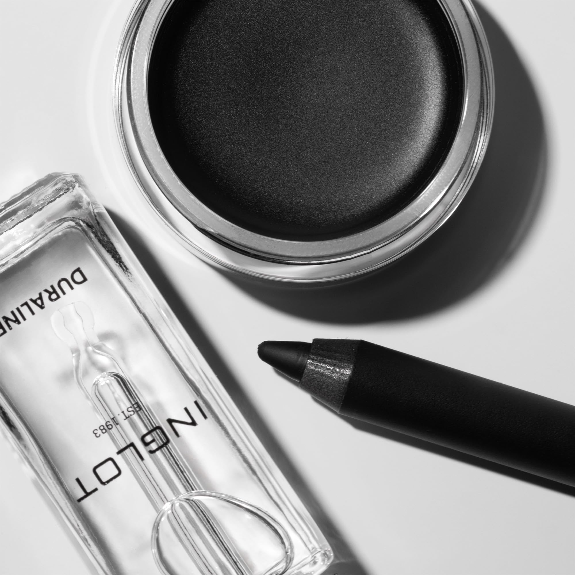 INGLOT Duraline Eyeliner Sealant & Makeup Mixing Liquid Clear 9 ml | Turns any eyeshadow into water-resistant liquid eyeliner; prolongs makeup durability; fragrance- and alcohol-free