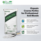 Organic Coarse Perlite for Planting and Garden Soil, 120 Qt