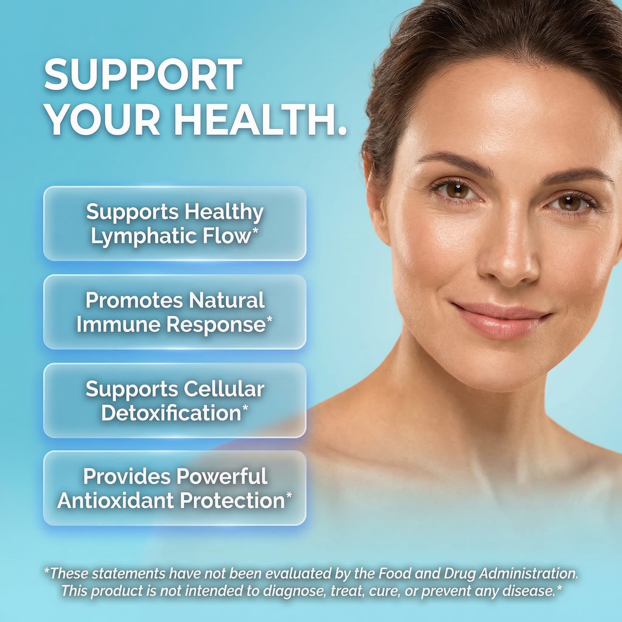 Lymphatic Drainage Drops - Organic Lymphatic Support Supplement with Burdock Root Echinacea Elderberry Dandelion Astragalus Milk Thistle Sea Moss Red Clover Marigold Drop by Clean Nutra