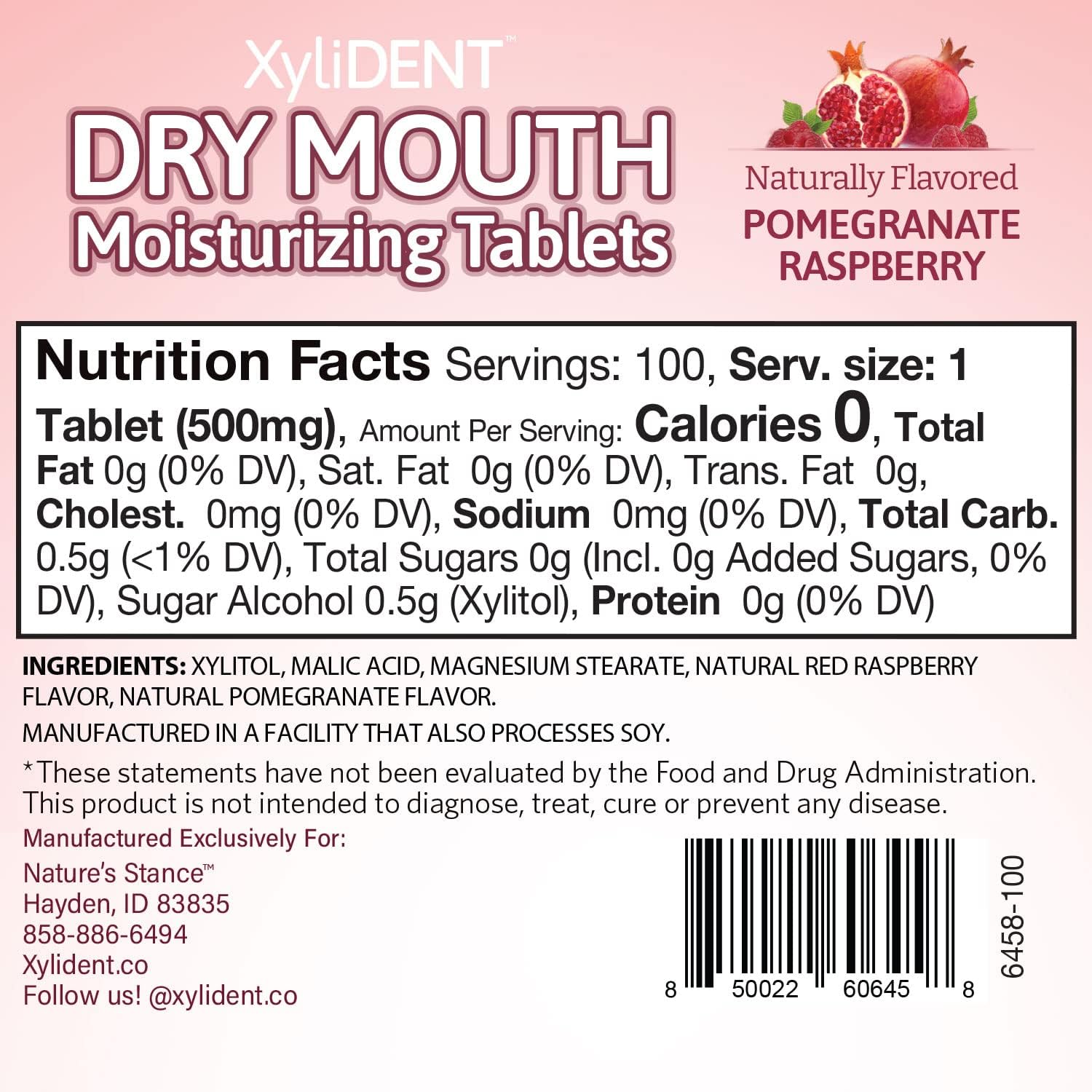 Buy now Nature's Stance XyliDENT Xylitol Tablets for Dry Mouth Relief - Stimulates Saliva, Freshens Breath, Reduces Acid Production, Fast Acting Extended Relief, 100 Count at indiglob india