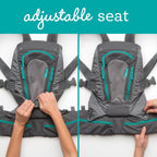 Buy now Infantino Carry On Baby Carrier, Ergonomic Multi-Pocket Baby Carrier for Newborn to Toddler 8-40 lbs with Padded Straps, Lumbar Belt Storage, Registry Essential, Gray at indiglob india