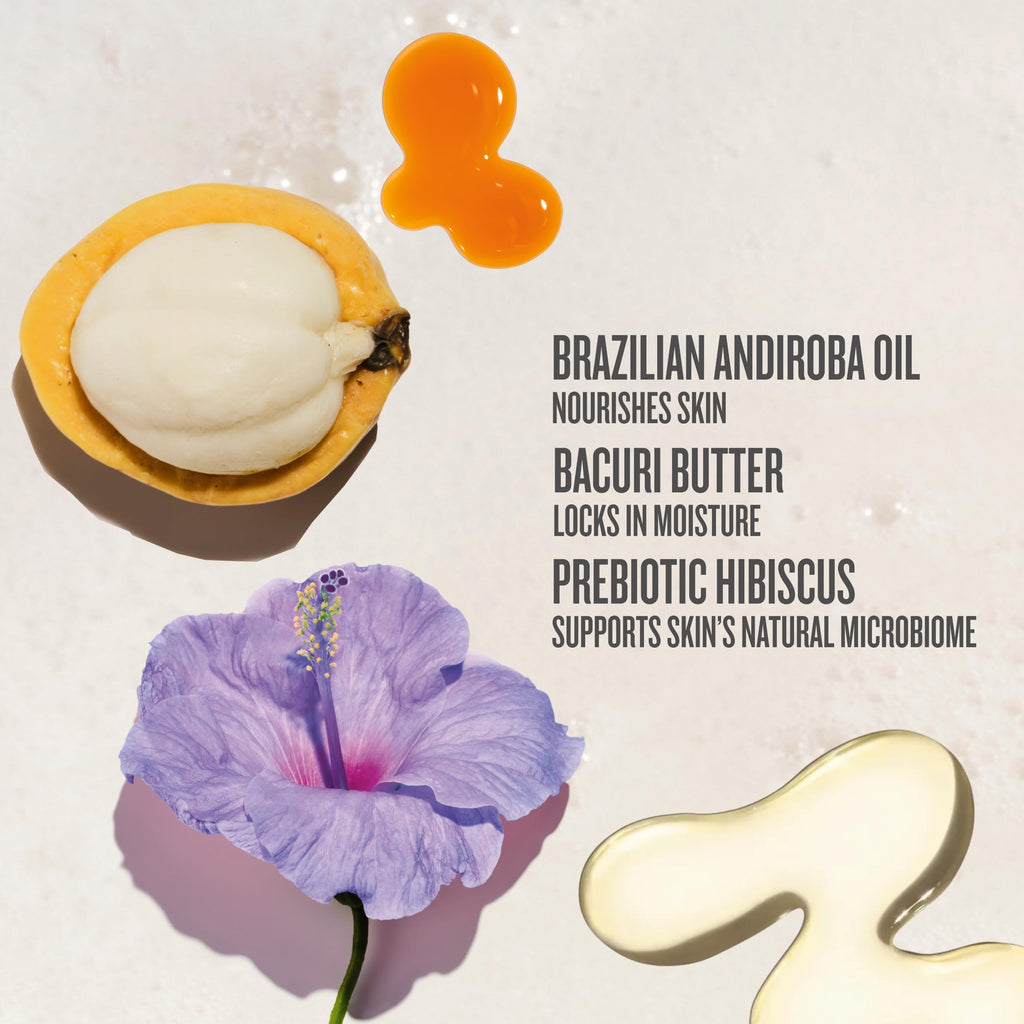 Sol de Janeiro Delicia Drench Shower Oil | Women's Oil-To-Foam, Nourishing Body Wash, Replenishing, Soothing Doubles as Shaving Cream, Mood Boosting Sandalwood Scent