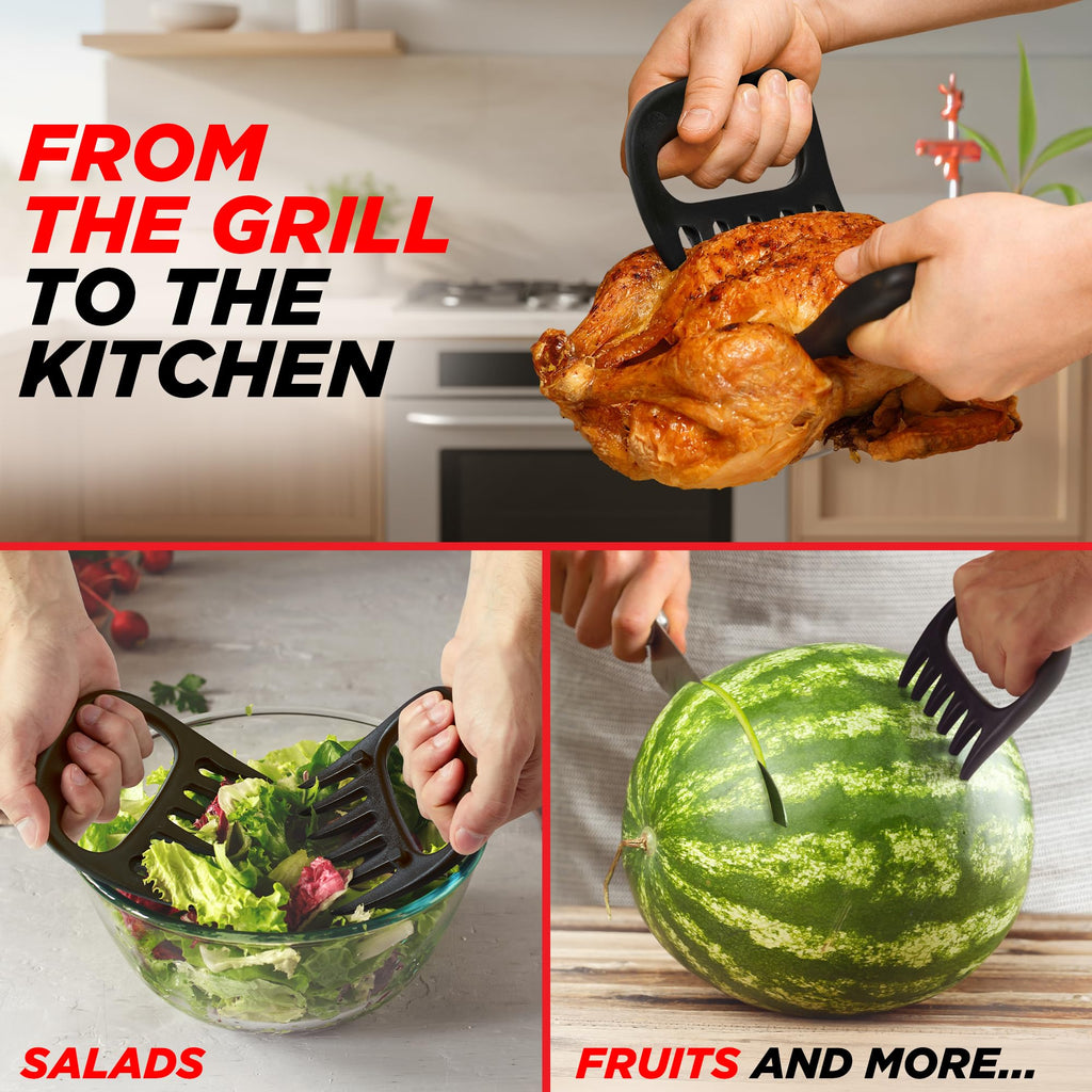 Alpha Grillers Meat Shredder Claws BBQ Pulled Pork Bear Claws for Shredding