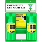 Buy now CGOLDENWALL Emergency Eye Wash Station Portable Eyewash Station Wall Mounted Eye Wash Kit, OSHA Approved Double 16.9oz Eye Wash Bottles for First Aid (EMPTY Bottles) at indiglob india