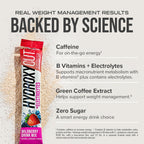 Hydroxycut Drink Mix, Advanced Result, Wildberry Blast, 21 Stick Packs | Metabolism and Energy Support Supplement, C. Canephora Robusta Extract, 135 mg Caffeine and B Vitamins, for Men and Women