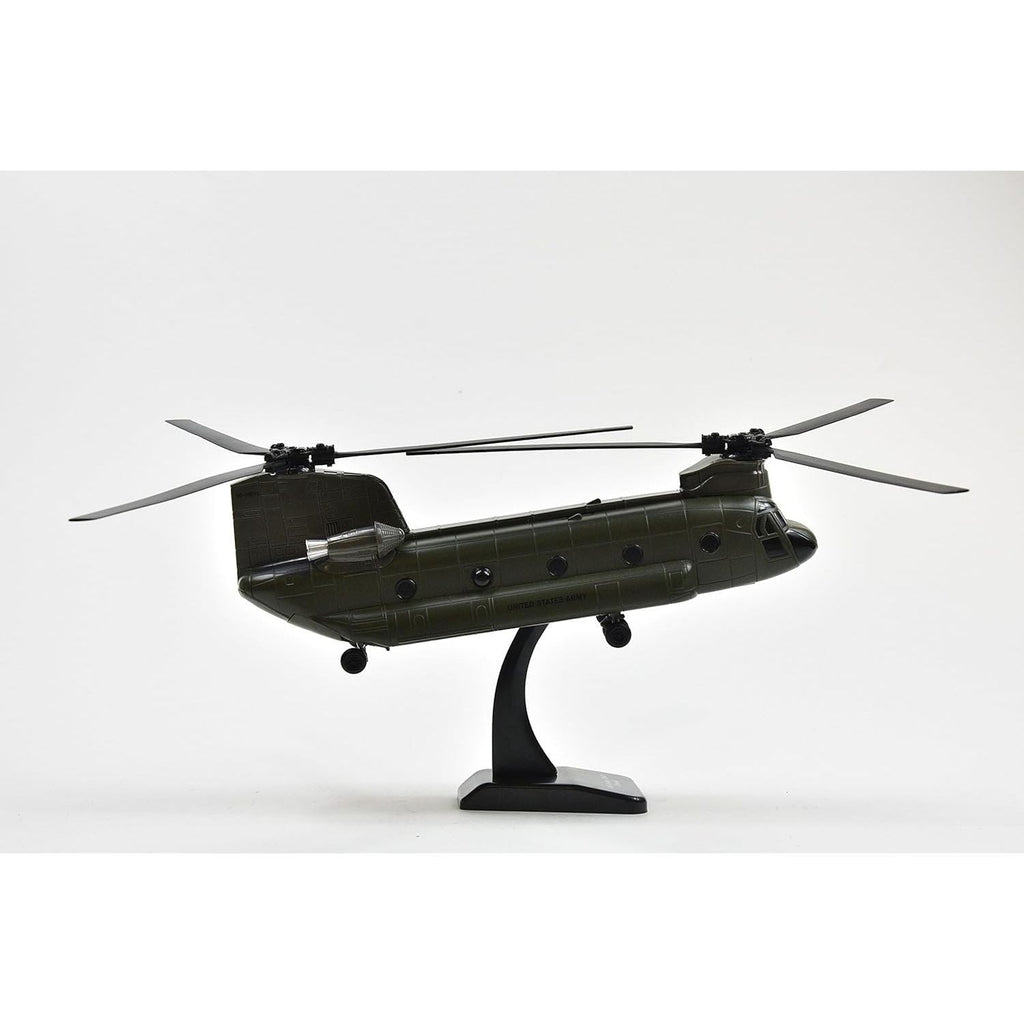 Buy now New Ray Boeing CH-47 Chinook Aircraft United States Army Olive Drab Military Mission Series 1/60 Diecast Model at indiglob india