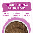 Weruva Wet Cat Food, Tic Tac Whoa with Tuna and Salmon Pate, 5.5oz Can, Pack of 8