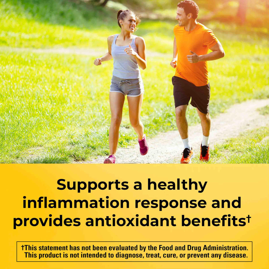 Nature Made Extra Strength Turmeric Curcumin with Black Pepper, 60 Capsules | 1000mg Turmeric Extract per serving (Standardized to 95% Curcuminoids), Supports Healthy Inflammation Response, Vegetarian