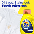 Buy now Tide Simply Oxi Boost + Ultra Stain Release Laundry Detergent, 10 fl oz, 6 Loads, Tough on Stains, Whitens, Brightens, Refreshing Breeze Scent at indiglob india