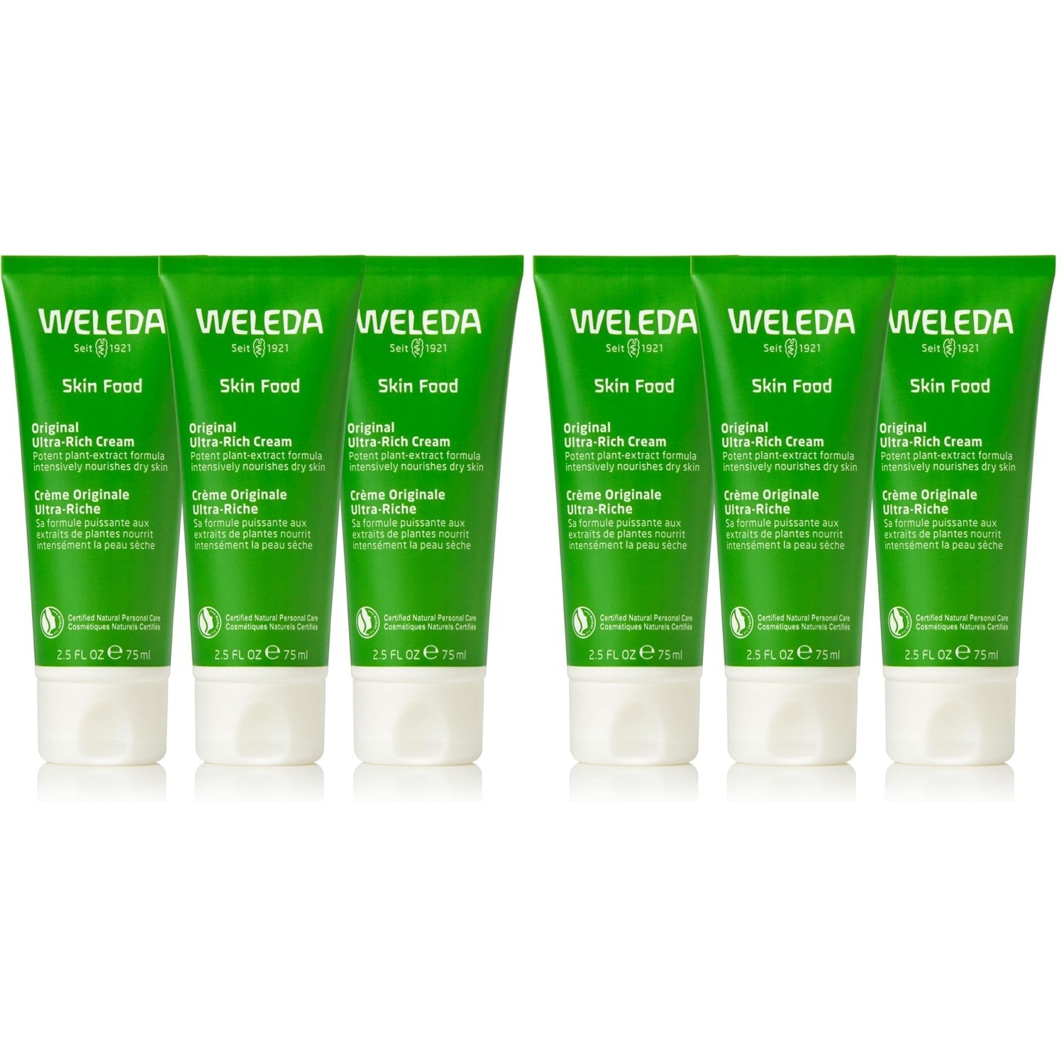 Weleda Skin Food Original Ultra-Rich Body Cream 2.5 Fluid Ounce, Plant Rich Hydrating Moisturizer with Pansy, Chamomile and Calendula