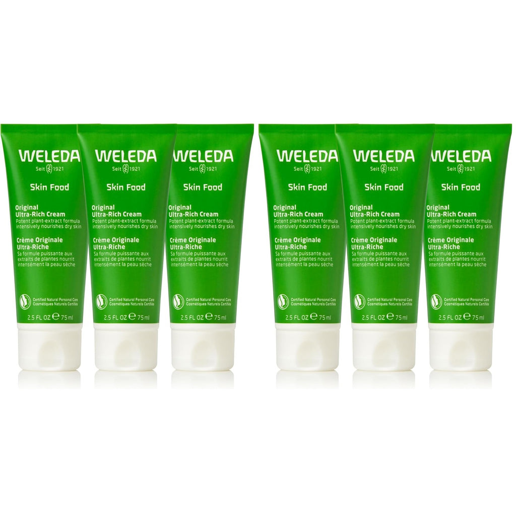 Weleda Skin Food Original Ultra-Rich Body Cream 2.5 Fluid Ounce, Plant Rich Hydrating Moisturizer with Pansy, Chamomile and Calendula