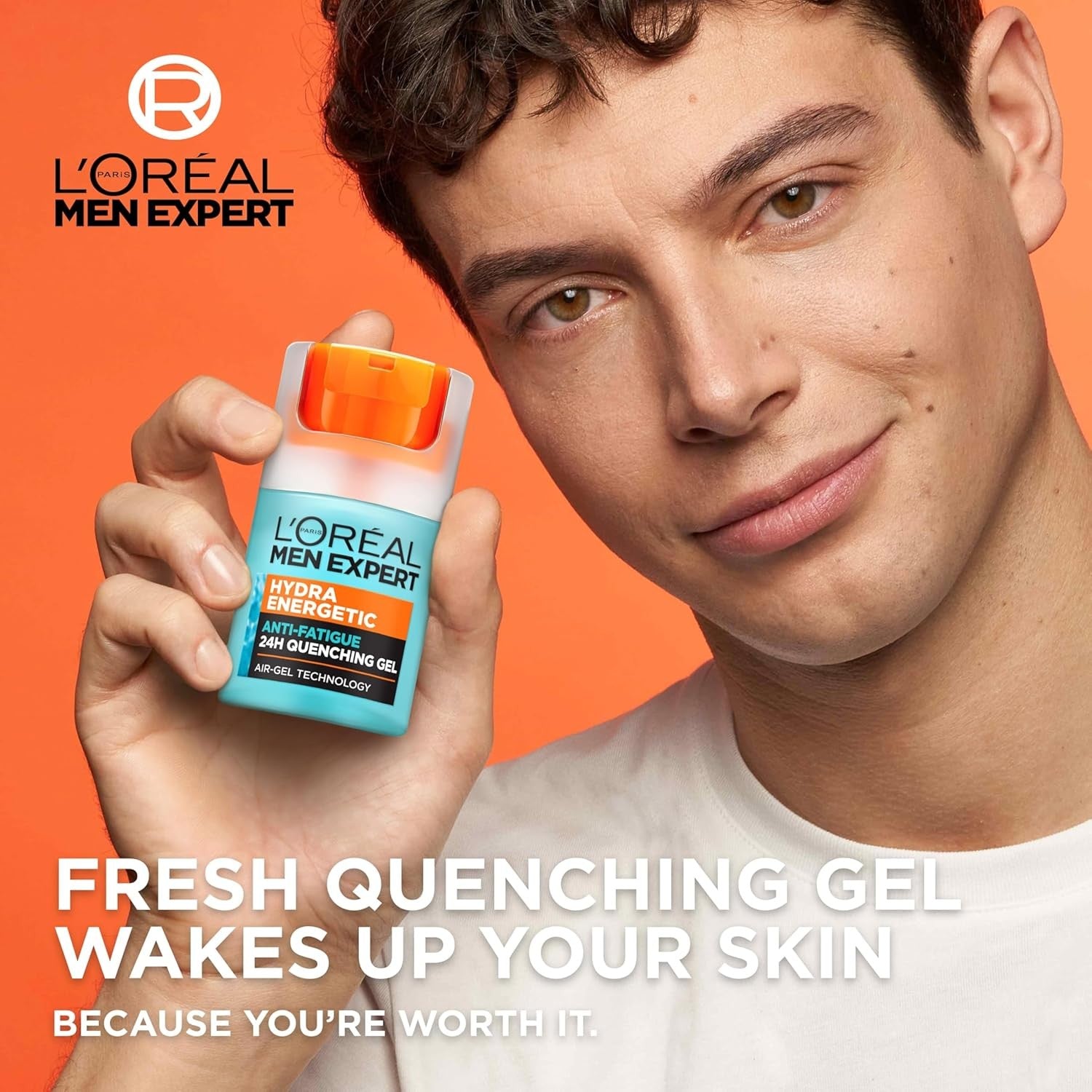 Buy now L'Oreal Men Expert Hydra Energetic Anti-Fatigue 24H Quenching Gel at indiglob india