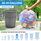 Reli. 40-45 Gallon Trash Bags Heavy Duty | Made in USA