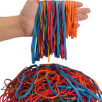 Rubber Bands Assorted Sizes Large 0.5lb Size117A #117B, 8in, 4-4/5" x 1/8"