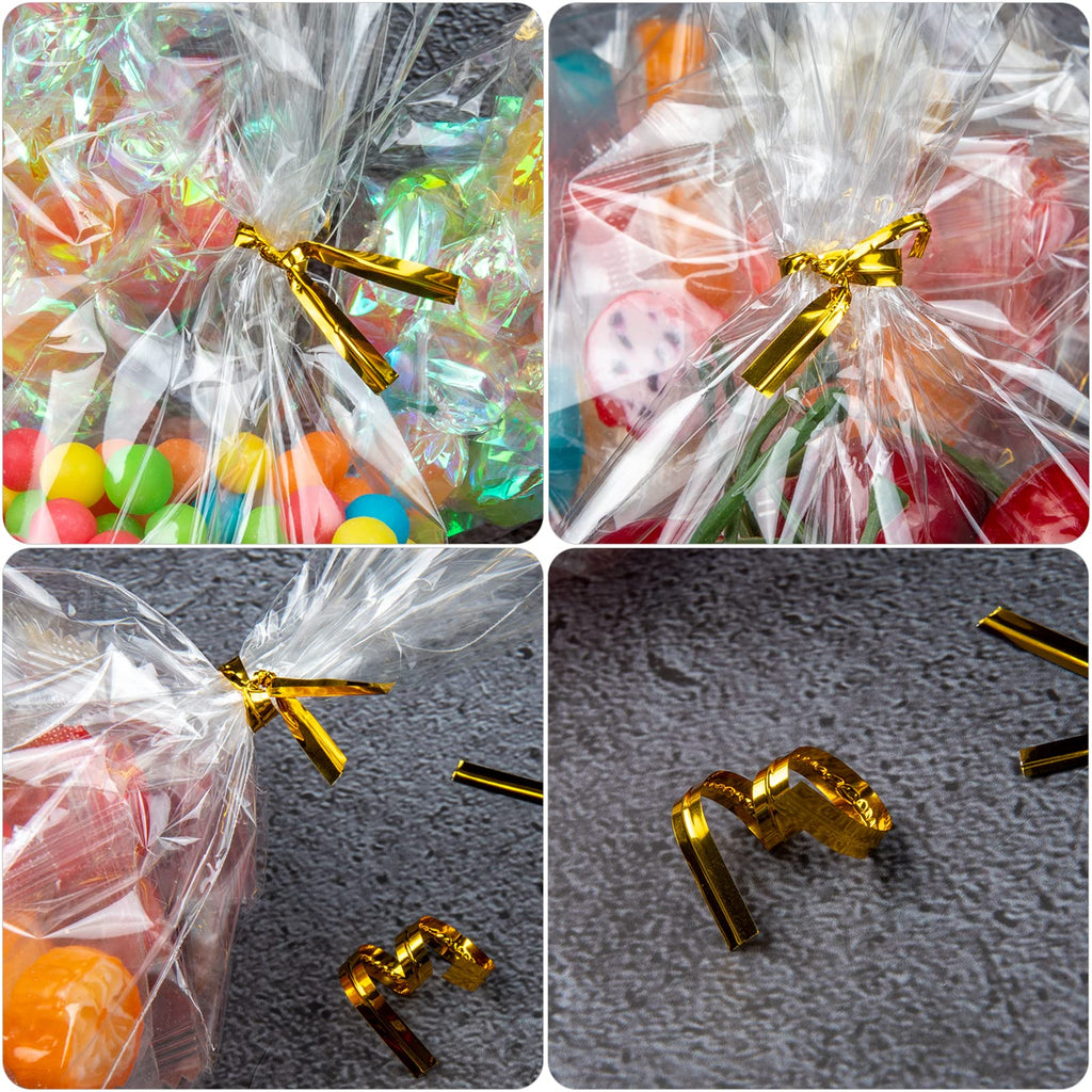 Labeol Cellophane Bags,450Packs 4X6 Inch Treat Gift Wrap