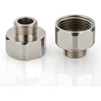 Buy now G 1/2 Female to 3/8 Male COMP Reducer Adapter, Brass Pipe Fittings Water Hose Adapter, Compression Fitting for Kitchen Bathroom Faucet, Pipe Connector with Rubber Washer,(2 Pack) at indiglob india