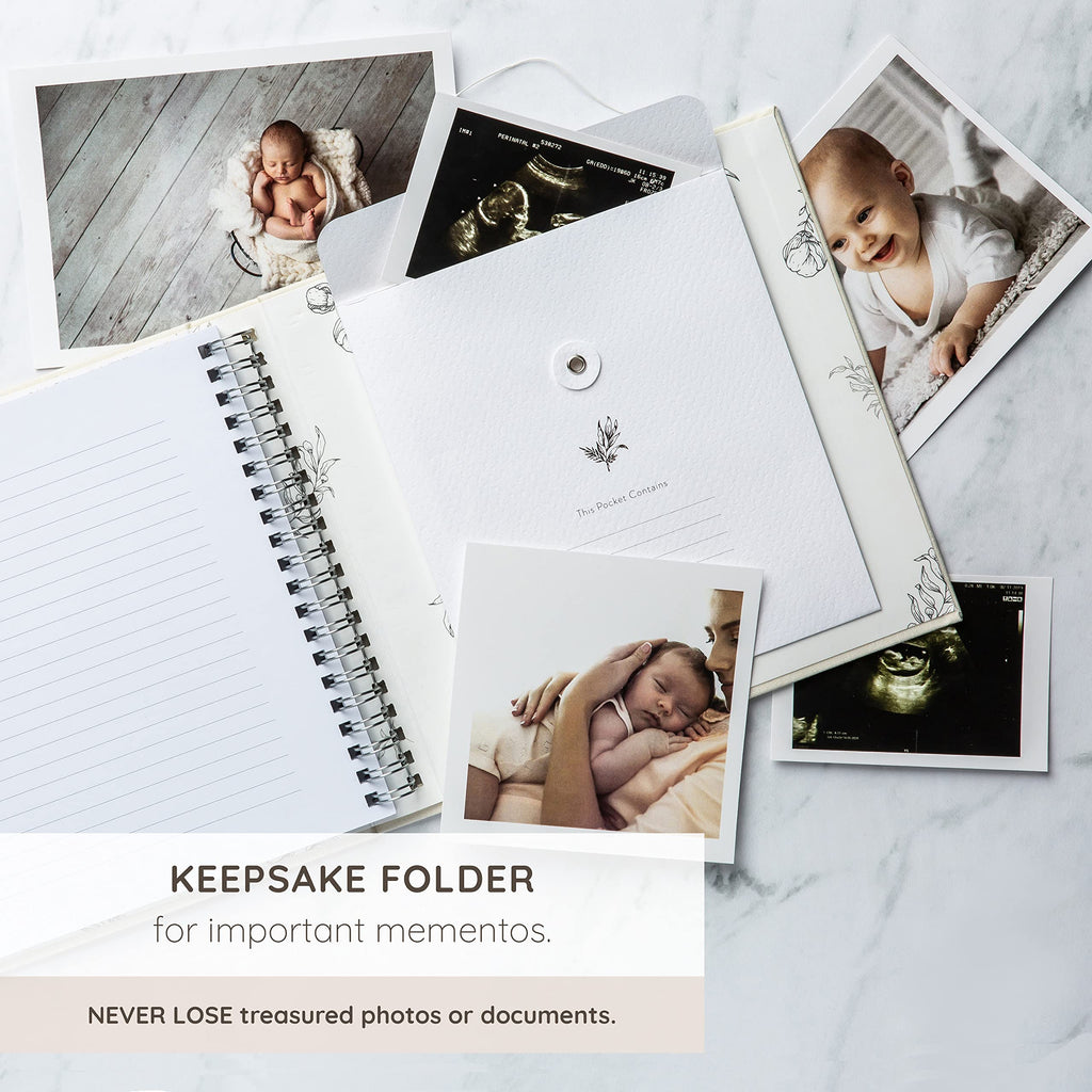 Keepsake Pregnancy Journal - A Pregnancy Book to Cherish Forever