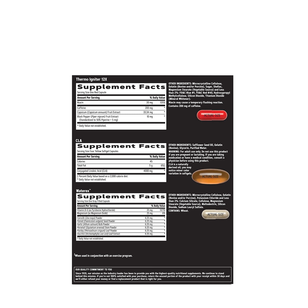 Buy now GNC AMP MenÆ’??s Ripped Vitapak Program, 4 in 1 Product Vitamin Pack, Metabolism & Lean Muscle Tone, Burn Calories, Water Shedding, Adult Multivitamin, Caffeine, CLA, Proven Ingredients, 30-Day Supply at indiglob india