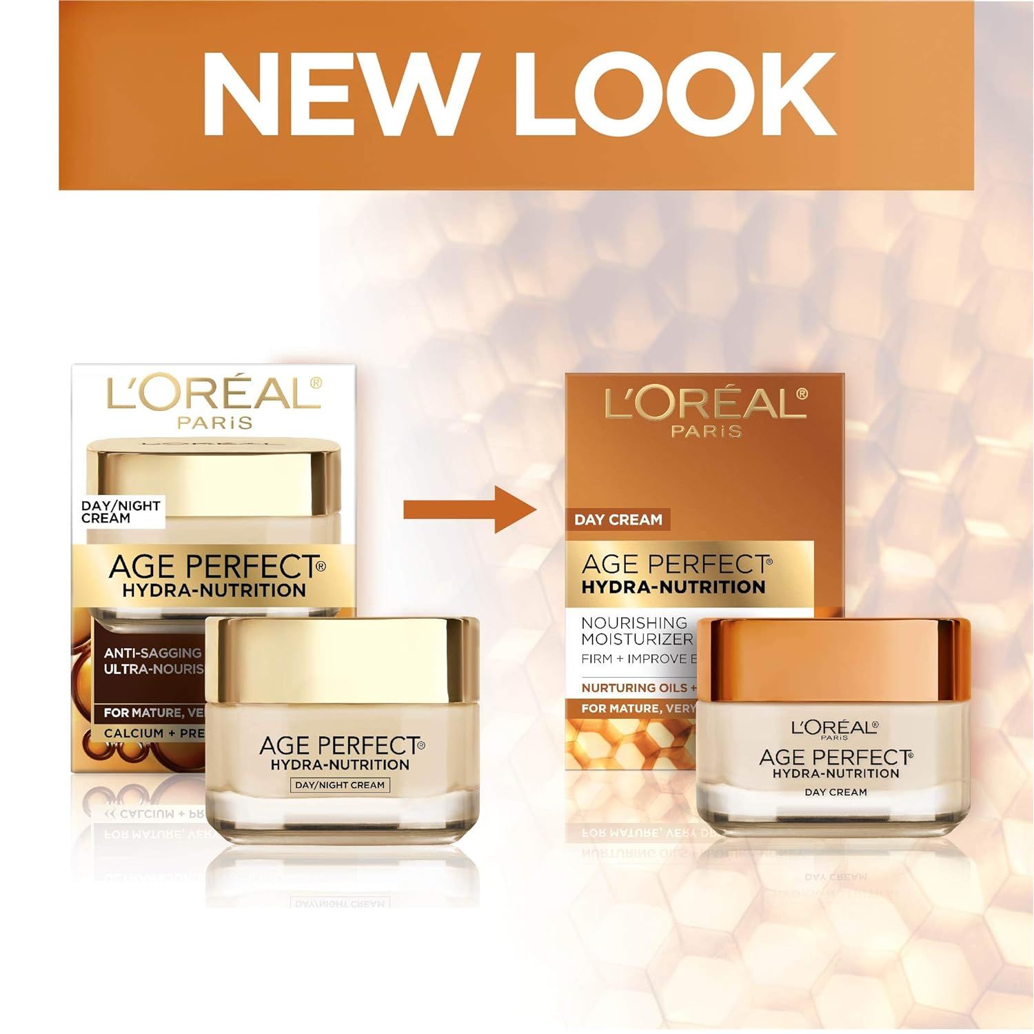 Buy now L'Oreal Paris Skincare Age Perfect Hydra-Nutrition Anti-Aging Day Cream with Manuka Honey Extract, 1.7 Ounce at indiglob india