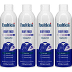 Laundry Starch Spray, Faultless Heavy Spray Starch 20 oz Cans for a Smooth Iron Glide on Clothes & Fabric Even Spray, Easy Iron Glide, No Reside (Pack of 4)