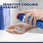Gillette PRO Shaving Gel For Men Cools To Soothe Skin And Hydrates Facial Hair, 7oz, ProGlide Sensitive 2 in 1 Shave Gel