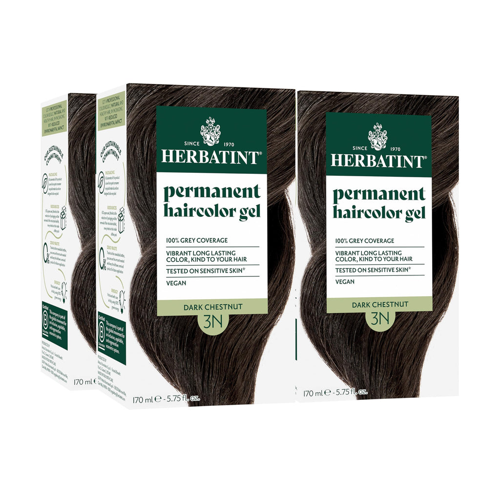 Buy now Herbatint Permanent Hair Dye For Women - 4N Chestnut - For Up To 100% Gray Coverage of Resistant Gray Hair - Ammonia-Free, Alcohol-Free & Vegan - Salon Influenced Hair color 5.75 fl oz at indiglob india