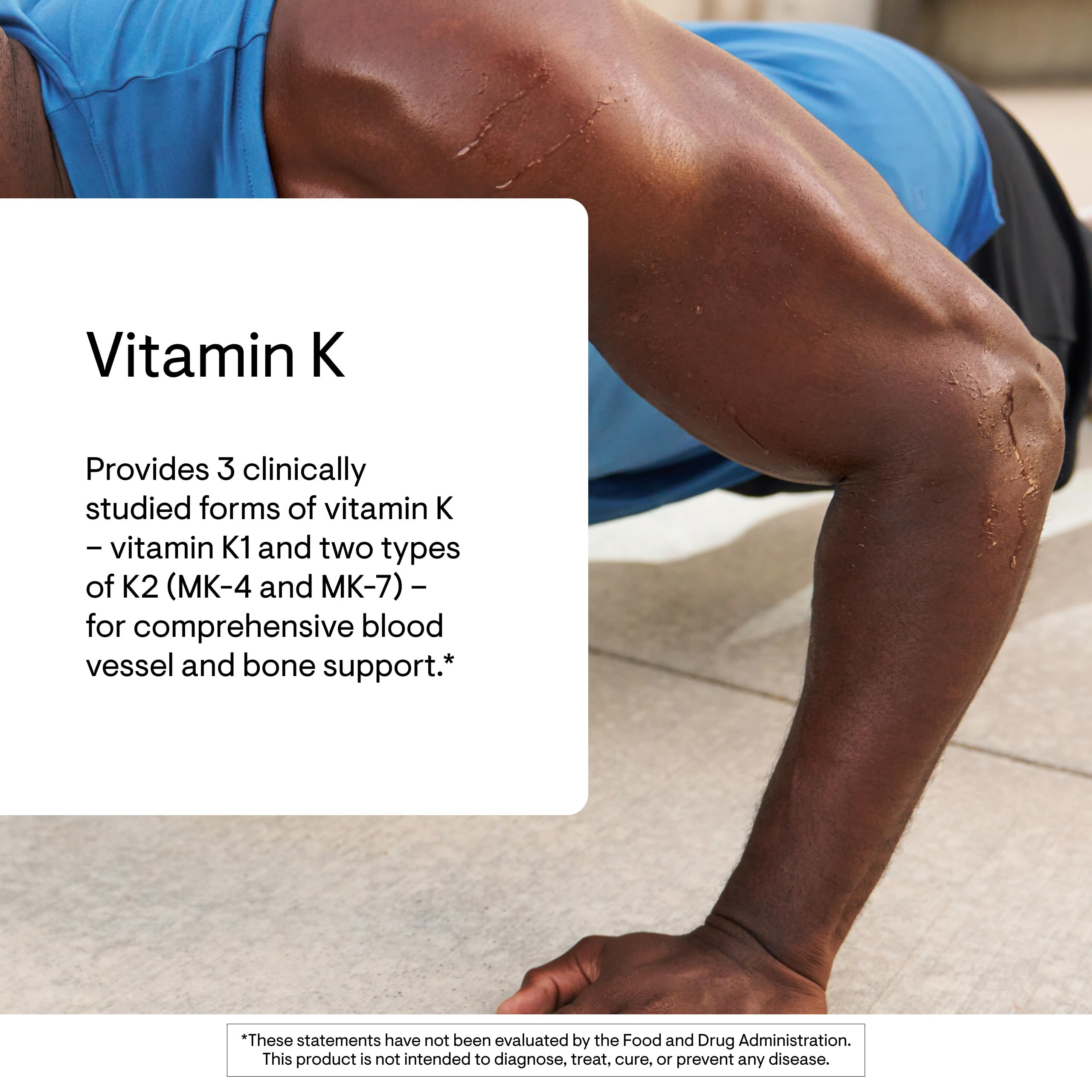 THORNE Vitamin K, Vitamins K1 and K2 (as MK-4 and MK-7), 60 Capsules | Helps Maintain Bone Mineral Density & Supports Healthy Blood Vessels*, Gluten, Dairy & Soy-Free, NSF Contents Certified