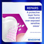 Sensodyne Clinical Repair Whiten & Shine Toothpaste, 3.4 oz (3 Pack)