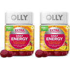 OLLY Extra Strength Daily Energy, Vitamin B12, CoQ10, Berry Yuzu - 60 Count