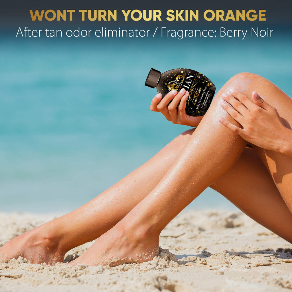 Buy now The Sicilian 200X Dark Black Bronzer Tanning Lotion - BEST for Glowing Skin - Gradual Bronzing & Sunless Self Tanner Lotion - Luxurious Sunless Body Tanning Lotion Nourishes Skin at indiglob india