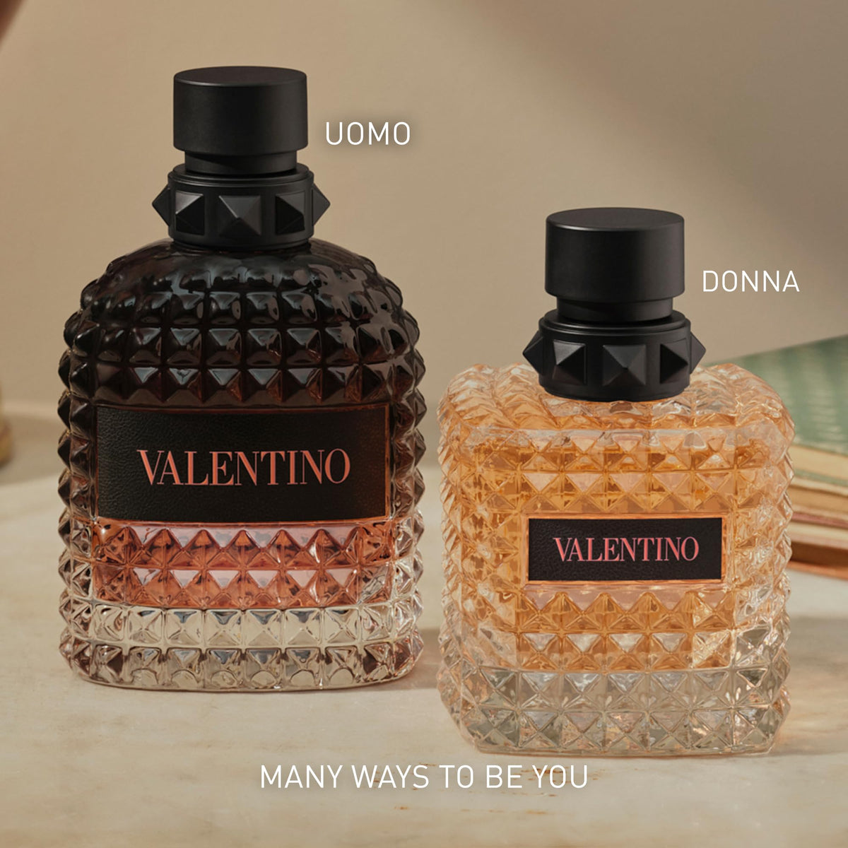 Valentino Uomo Born in Roma Coral Fantasy for Men 3.4 oz Eau de Toilette Spray