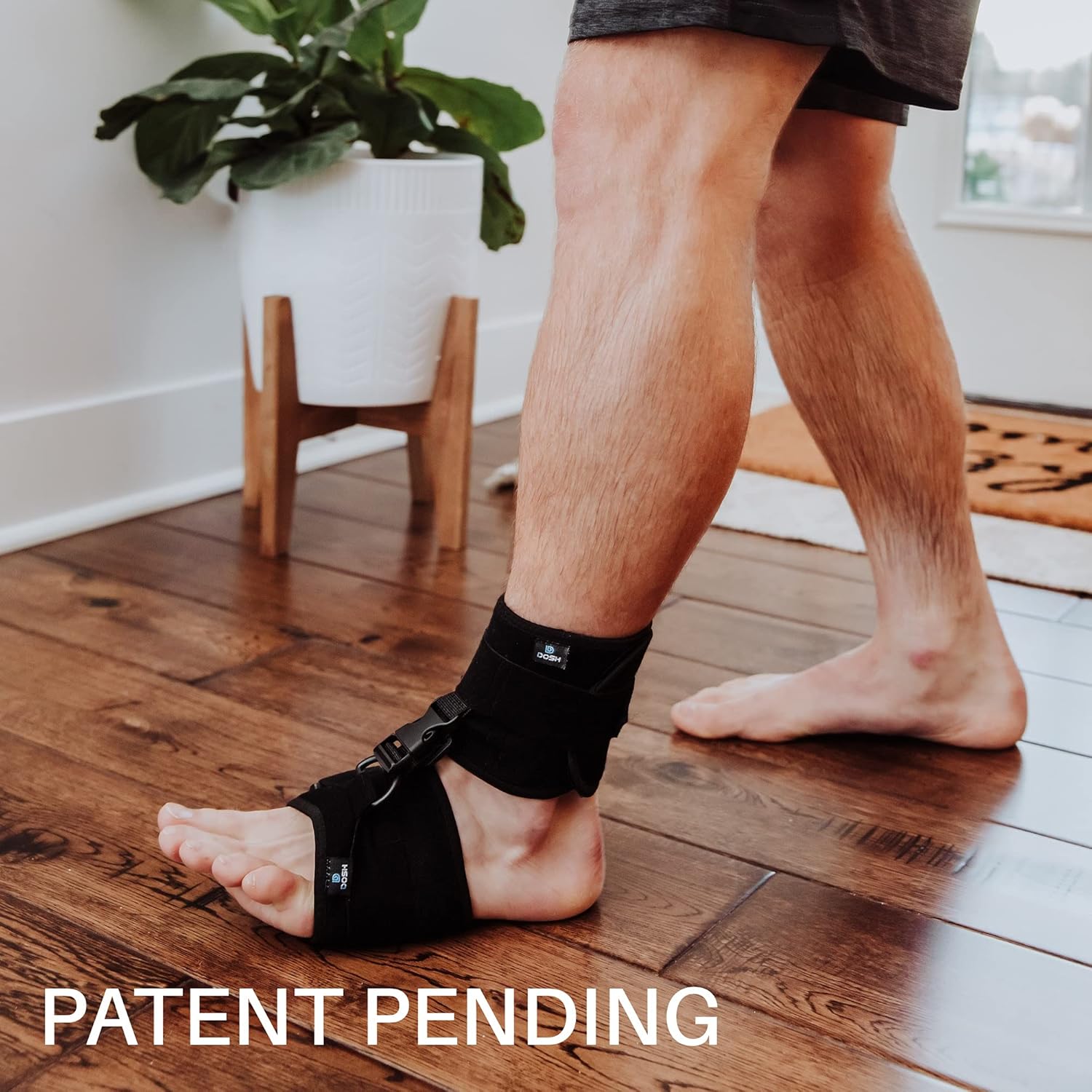 Buy now AFO Foot Drop Brace - Drop Foot Brace for Walking - AFO - Unisex (Black) at indiglob india